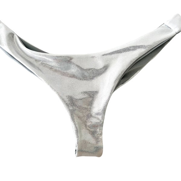 Tali Bikini Bottoms - Silver