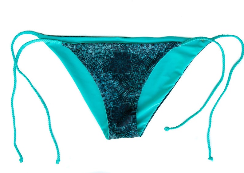 Full coverage string bikini Chubby not fat