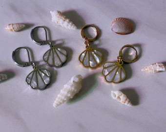 Pearl Shell Earrings