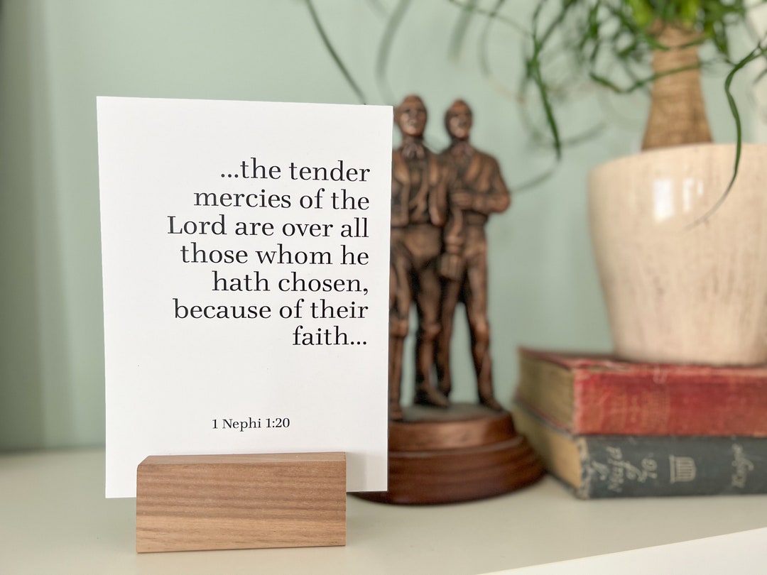 Scripture a Week Book of Mormon Verse Yearly Follow