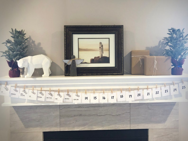 25 Names Of Christ Advent Calendar Pennant Banner Christmas Etsy 25-names-of-christ-advent-calendar-pennant-banner-christmas-etsy