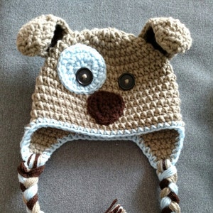 Puppy Dog Handmade Crochet Hat Newborn to Adult Sizes | Etsy
