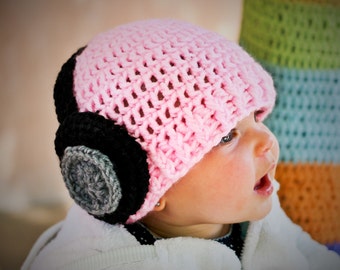 ** New Handmade Crochet baby girl hats Newborn 7yrs  matching Adult 
