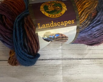 Lion Brand Landscape Etsy