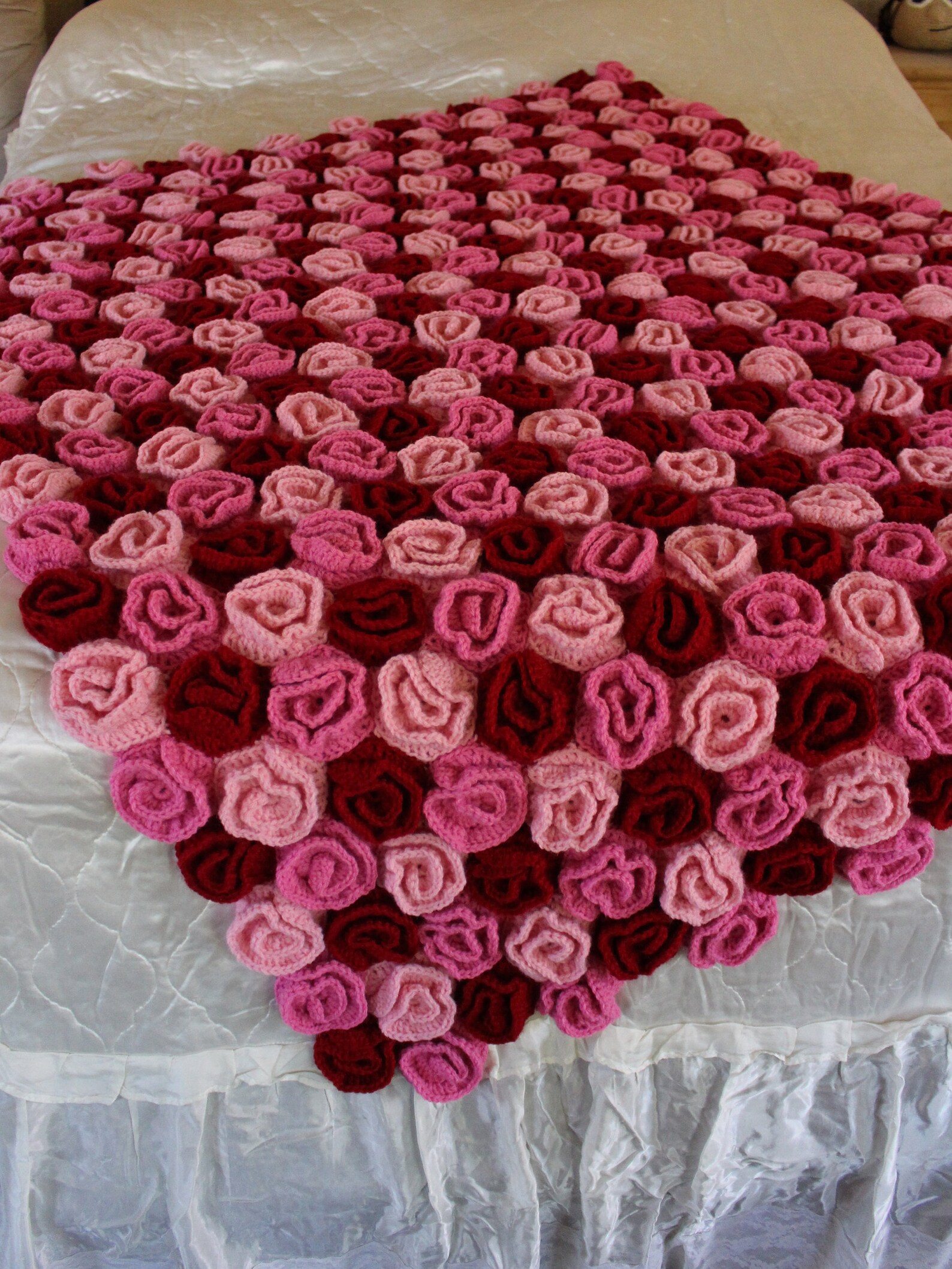 Rose blanket Field of Roses Whimsical Blanket Rose lovers Etsy