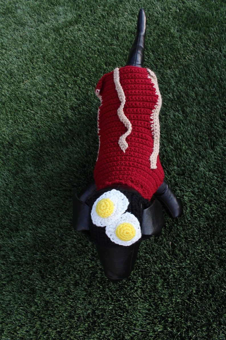Bacon and Egg Costume Halloween Dog Costume Made to Order Etsy