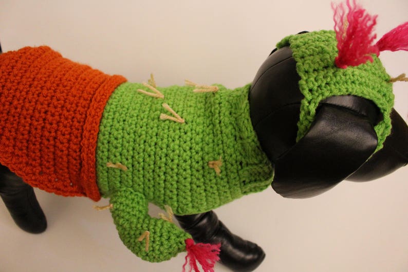 Cactus Dog Costume Halloween Dog Costume Made to Order Etsy