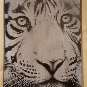 Laser Engraved Granite - American Made - Wood Picture- Gift - Art - Wall decor -personalized