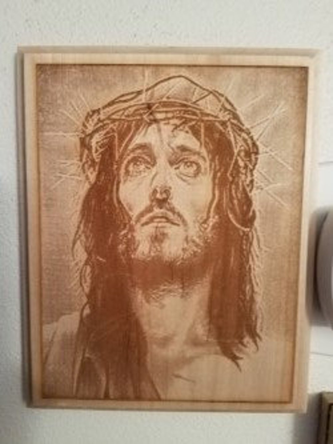 Engraved Wood Laser Engraved Art American Made Wood Plaque Gift Art