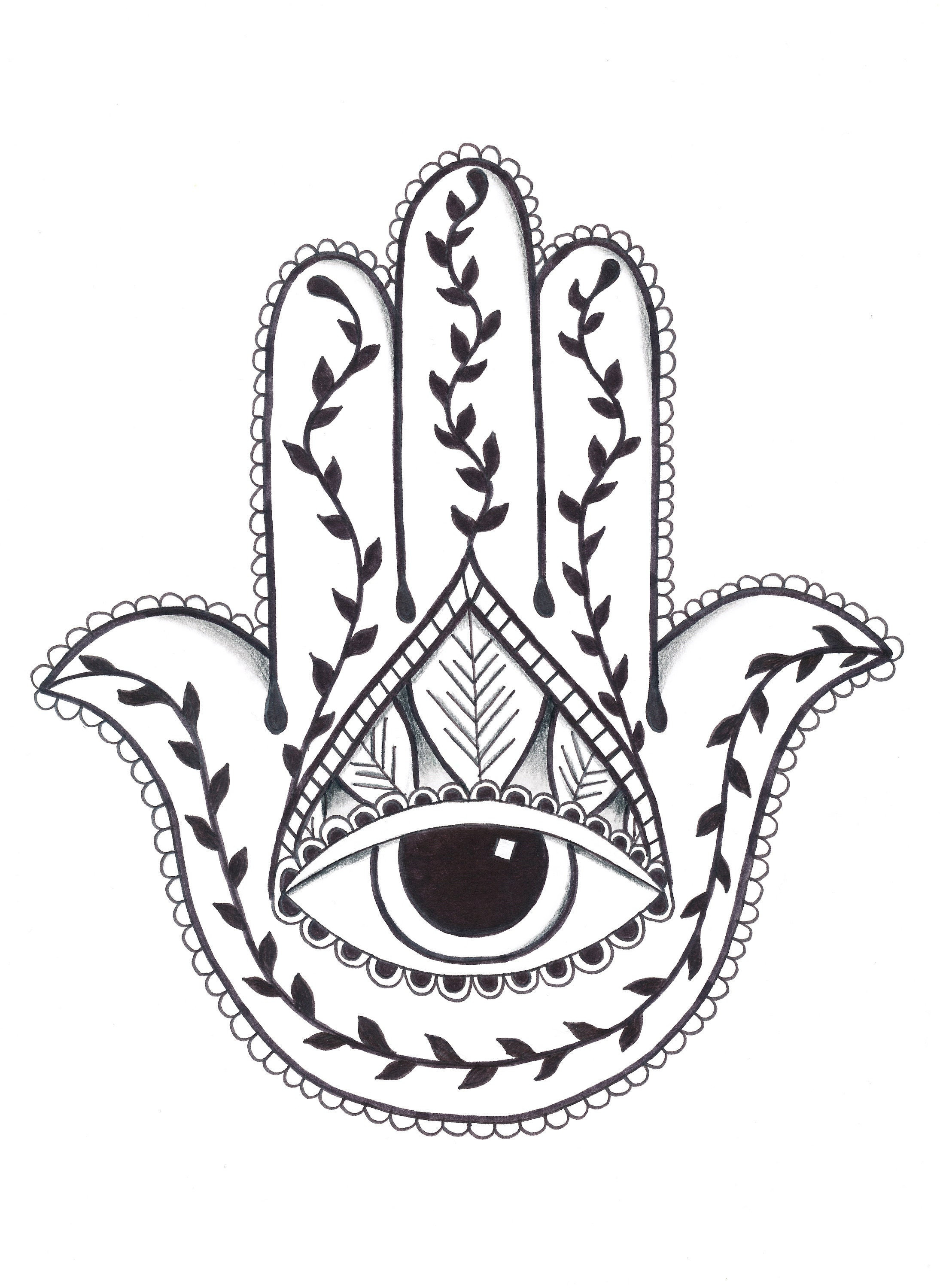 Hamsa Hand Sculpture Hamsa Hand Sculpture