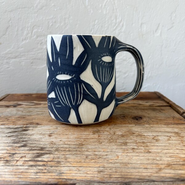 Floral Mug #7 (16fl oz)