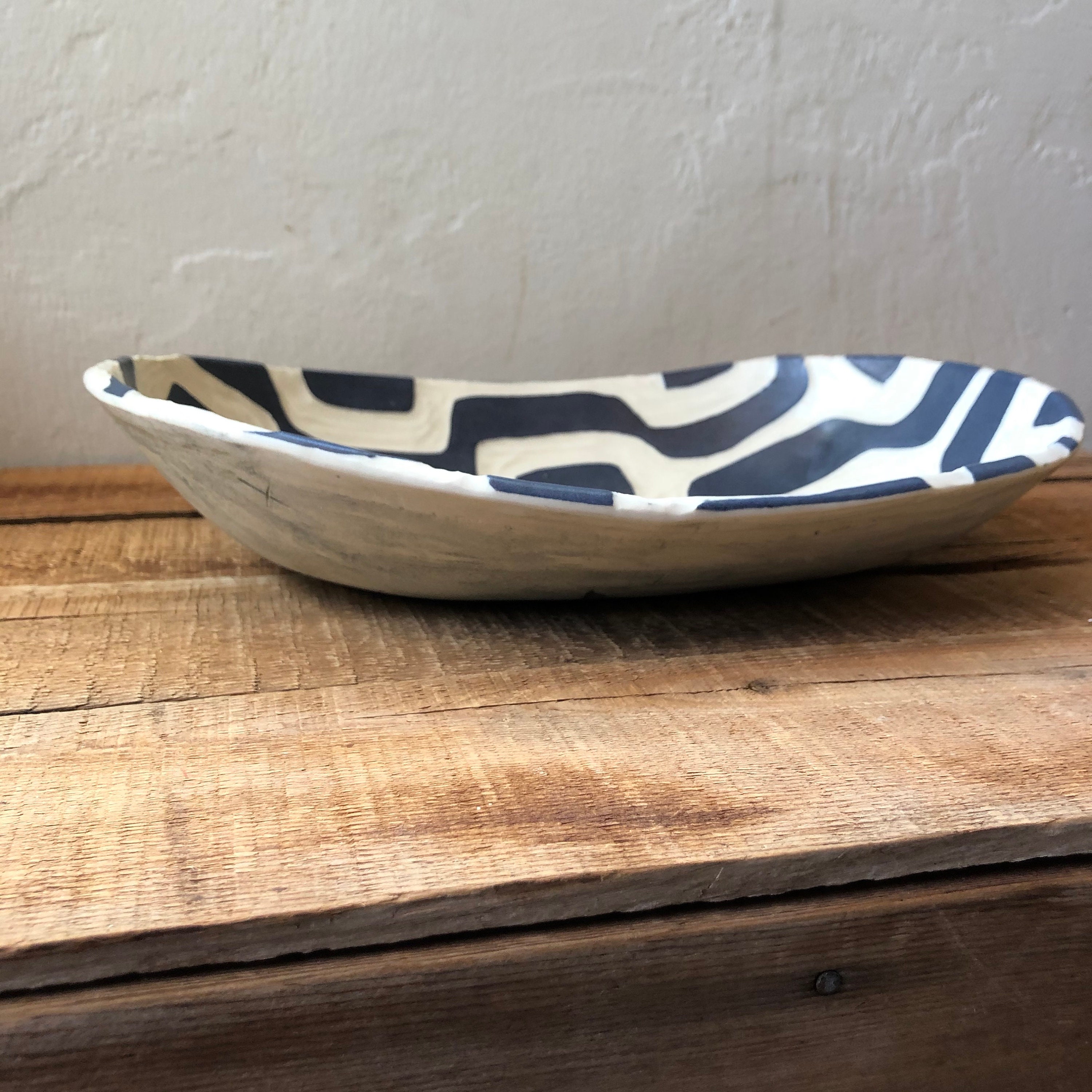 Oval Serving Bowl
