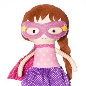 Empower Their Imagination with a Personalized Superhero Girl Rag Doll image 3