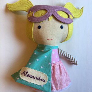 Personalized Superhero Girl Doll: Empowering Young Girls One Cape at a Time