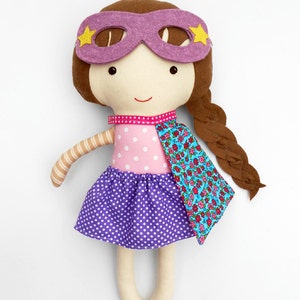 Empower Their Imagination with a Personalized Superhero Girl Rag Doll image 2