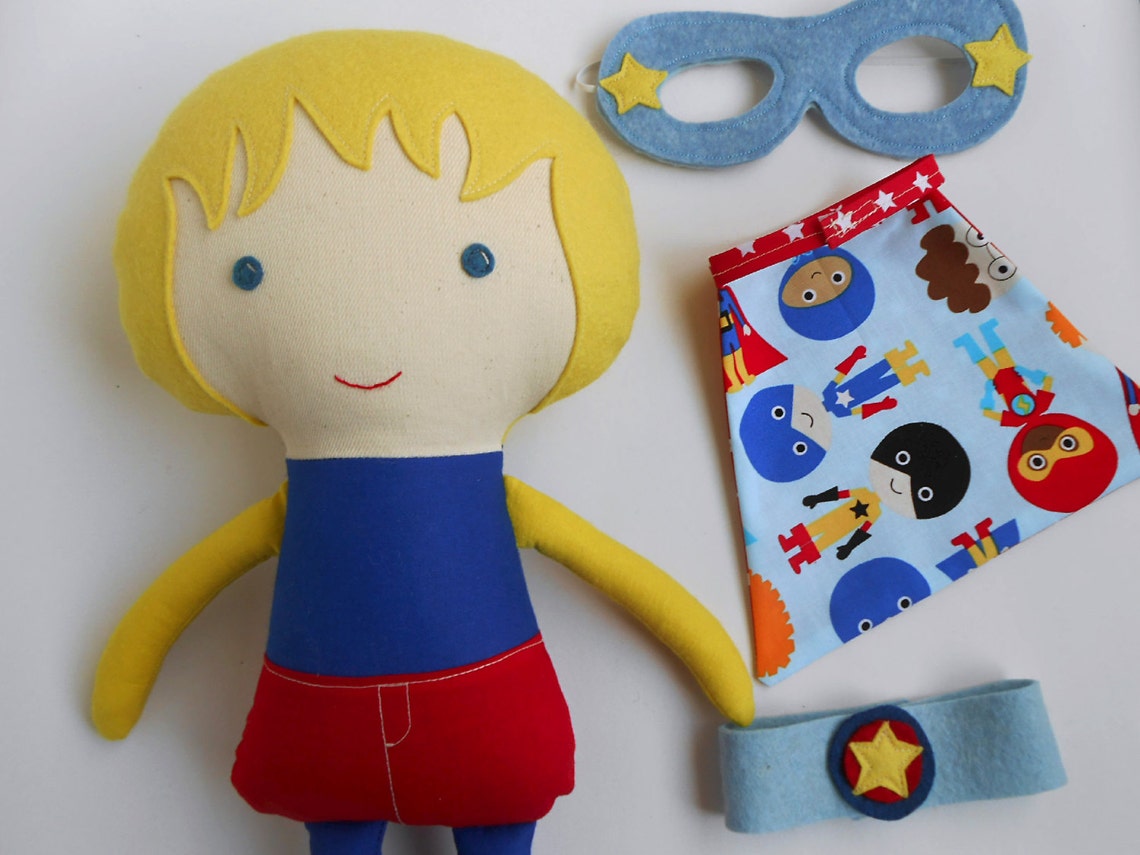 Funwest Haley: Blonde Anime Superhero Doll for Bathroom Adventures