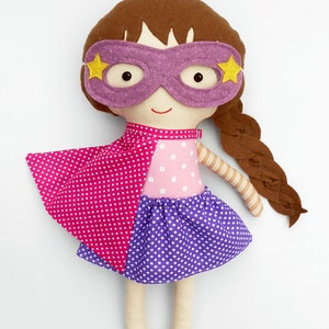 Empower Their Imagination with a Personalized Superhero Girl Rag Doll image 4