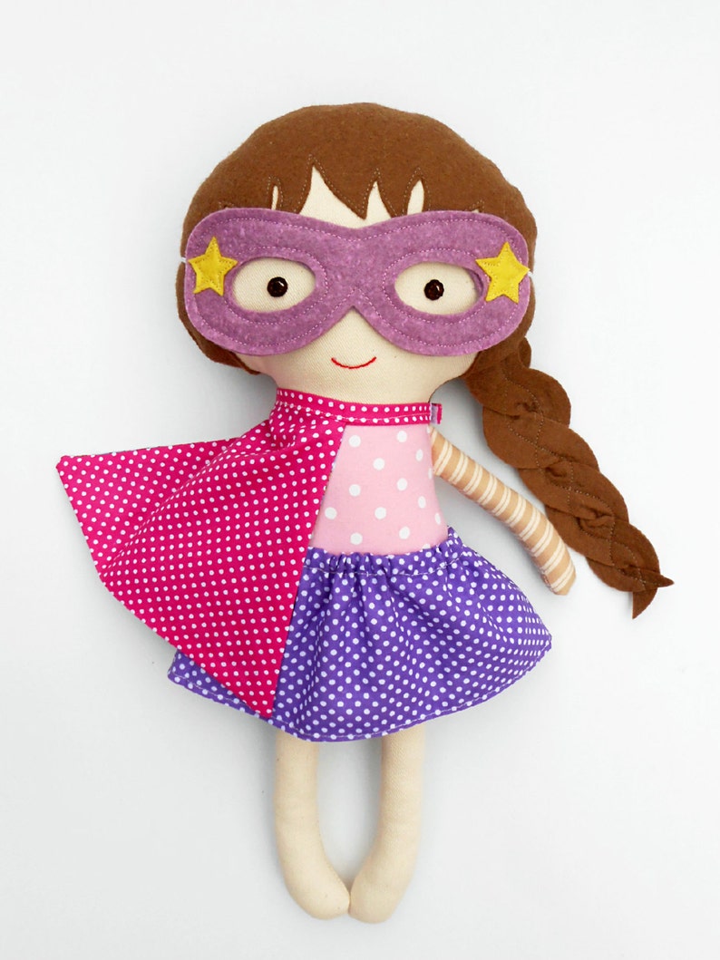 Empower Their Imagination with a Personalized Superhero Girl Rag Doll image 4