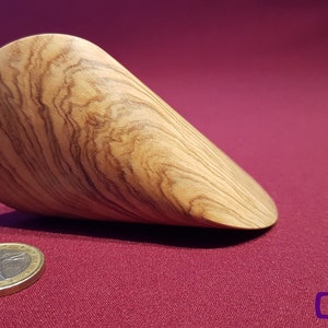 Oloid in Olive wood size XXLarge