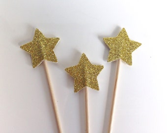 Twinkle Twinkle Party Cupcake Toppers