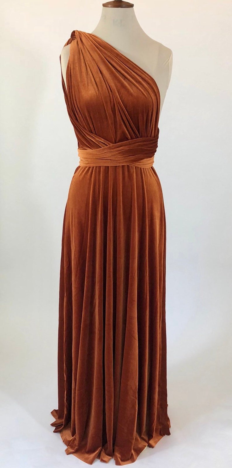 Bronze Copper Bridesmaid Dresses