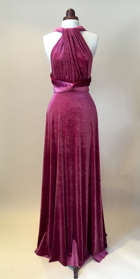 infinity dress mauve