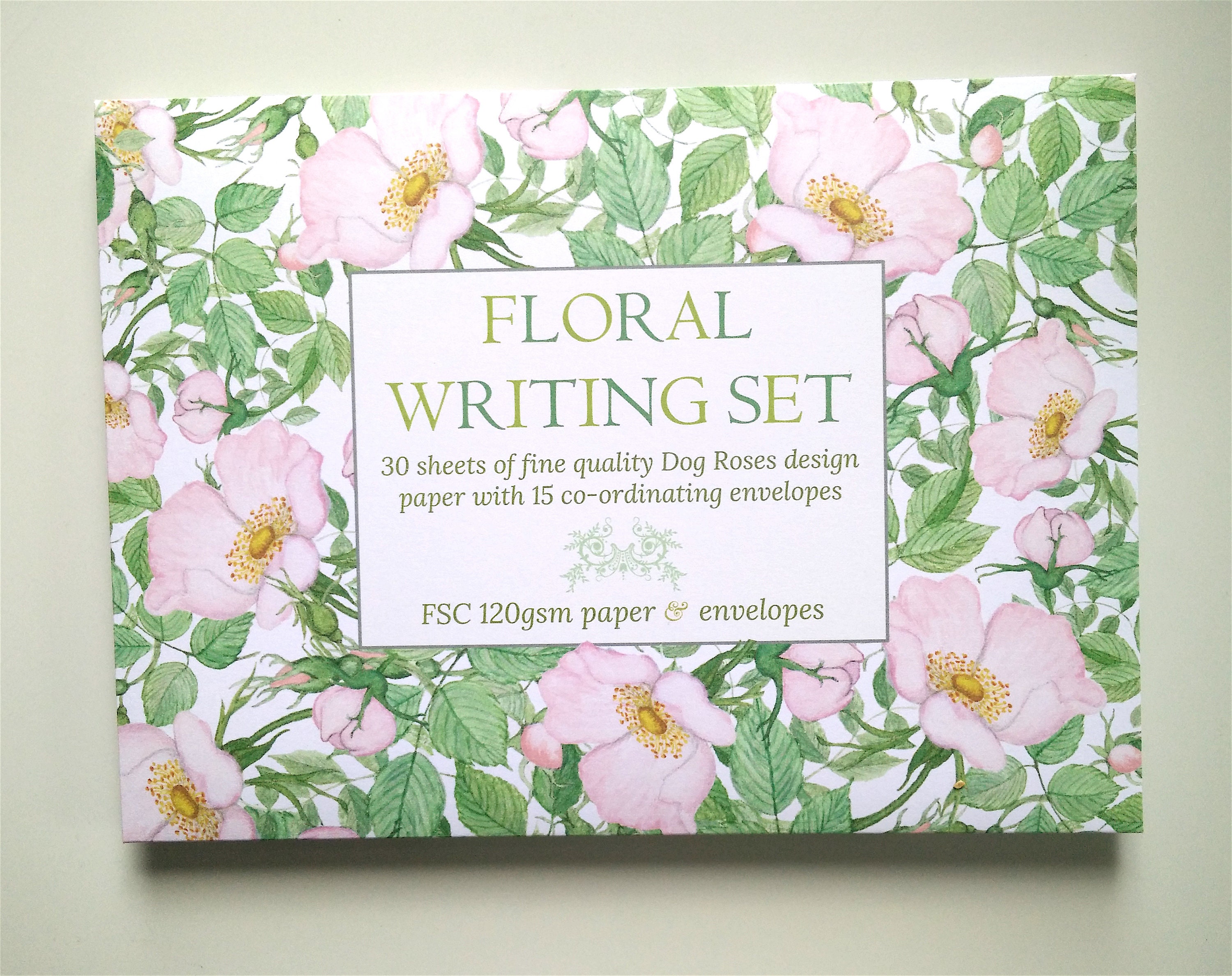 Pretty writing paper and envelopes picture