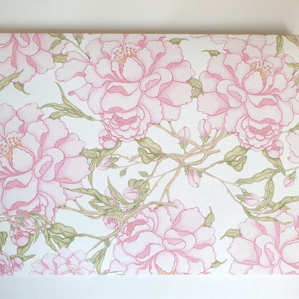 Pink Peony Stationery Writing Set