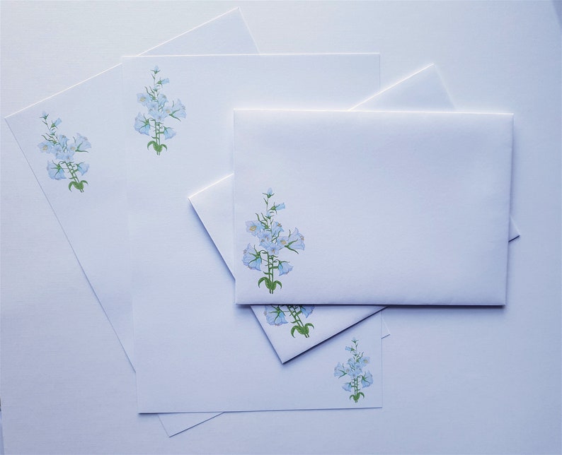 Harebells Writing Paper and Envelopes Stationery Set image 3