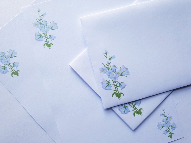 Harebells Writing Paper and Envelopes Stationery Set image 4