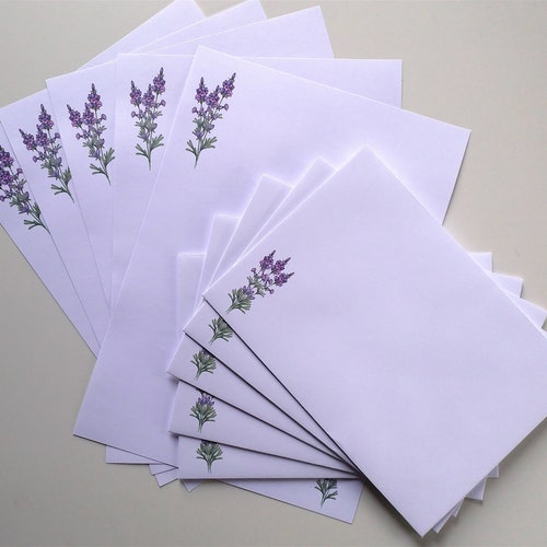 Writing Paper and Envelopes Gift Set in Beautiful Dog Roses Etsy