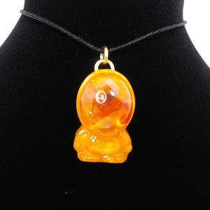 Alien Sacral Chakra pendant