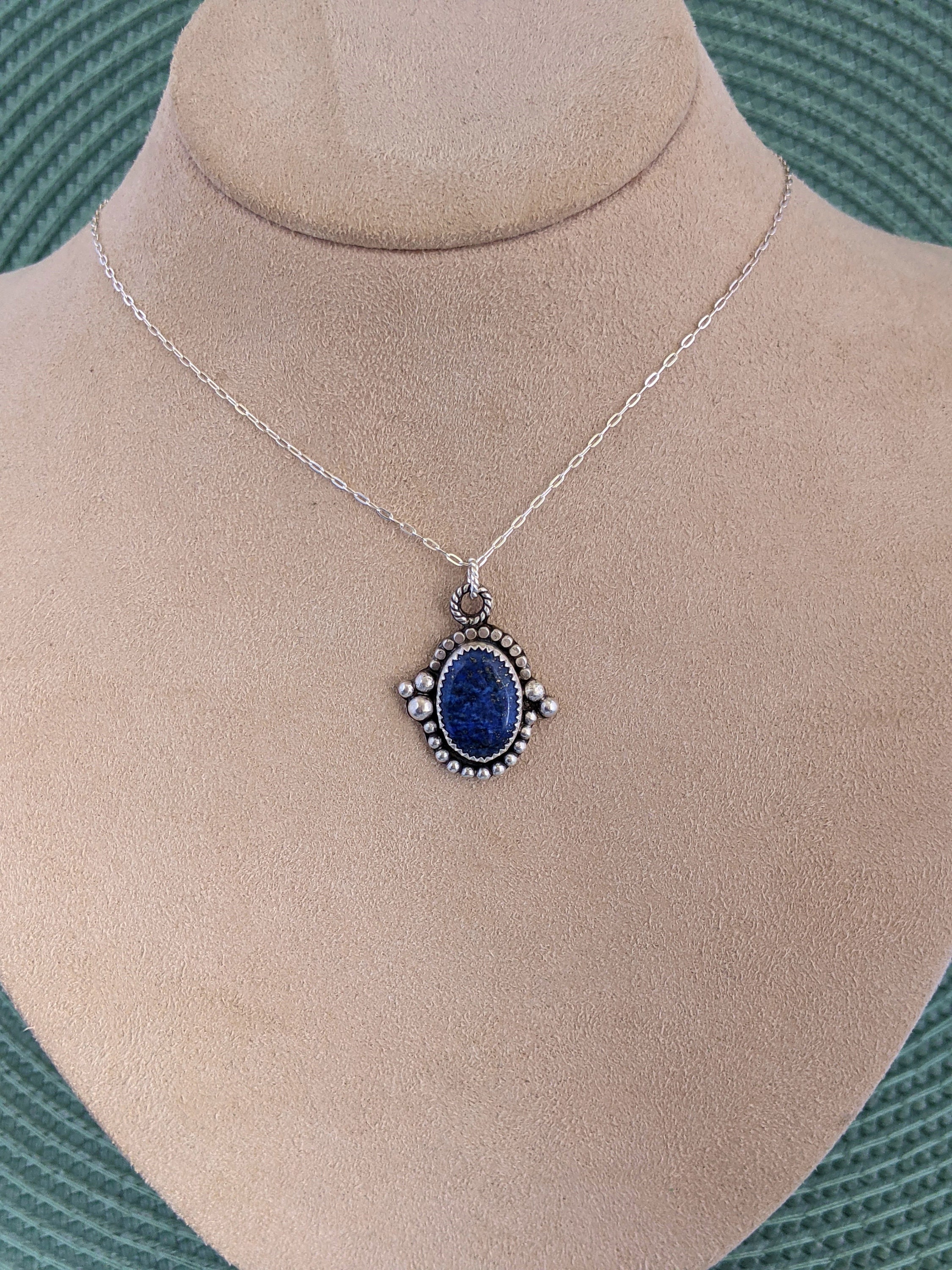 Rx Orecchini Lapis Lazuli Blu 2 Sich IN Tanze Zugeneigte Kraniche
