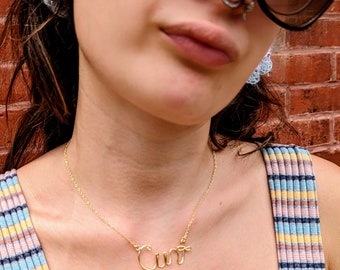 C*nt Necklace, gifts for her, feminist