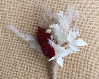 Boho Boutonnière Bourgogne