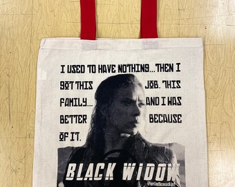 Screen Printed Tote - BW Family