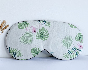 eye mask organic cotton  Pj mask for her Eye sleep mask  for mom  Eye pillow Soft Blindfold Slumber PJ party favor Travel mask Gift for her