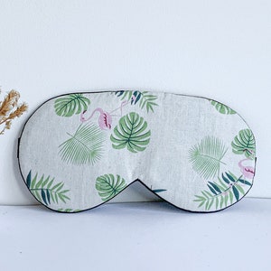 eye mask organic cotton  Pj mask for her Eye sleep mask  for mom  Eye pillow Soft Blindfold Slumber PJ party favor Travel mask Gift for her