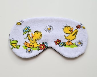 Eye mask for kids Children sleeping  Organic cotton blindfold Slumber party favor Travel mask Gift for kids Soft eye cover
