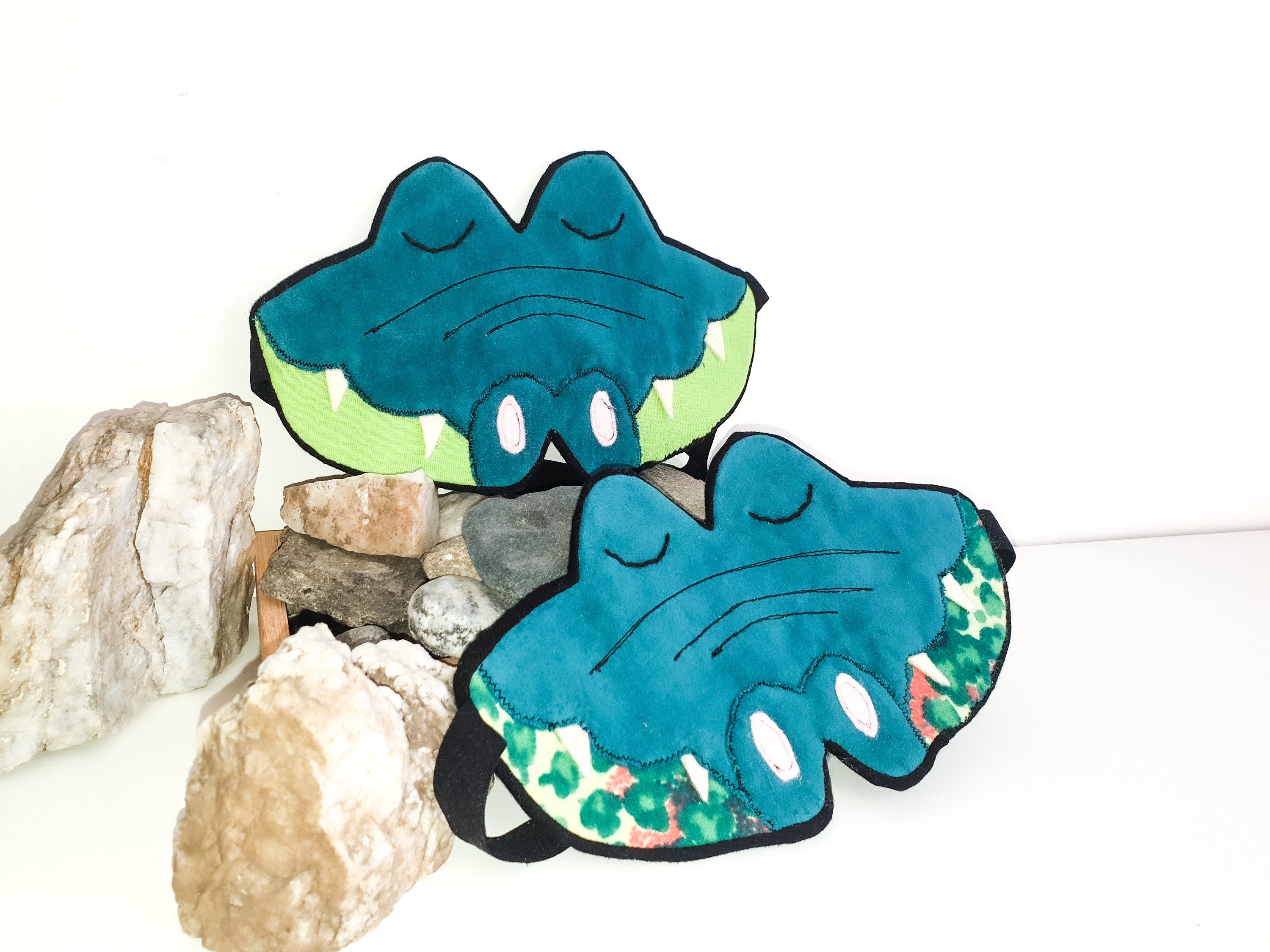 Slaapmasker krokodillenoog - Dierenslaapmasker - Grappig pj-masker -  Biologisch oogmasker voor kinderen en volwassenen - Reismasker -  Nachtkleding junglekrokodil - Etsy België, image size:3000x2250