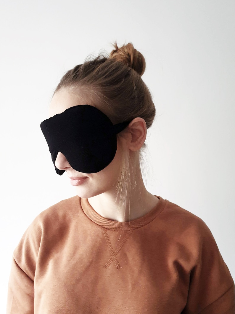 Masque pour les yeux en satin Oreiller doux pour les yeux Etsy