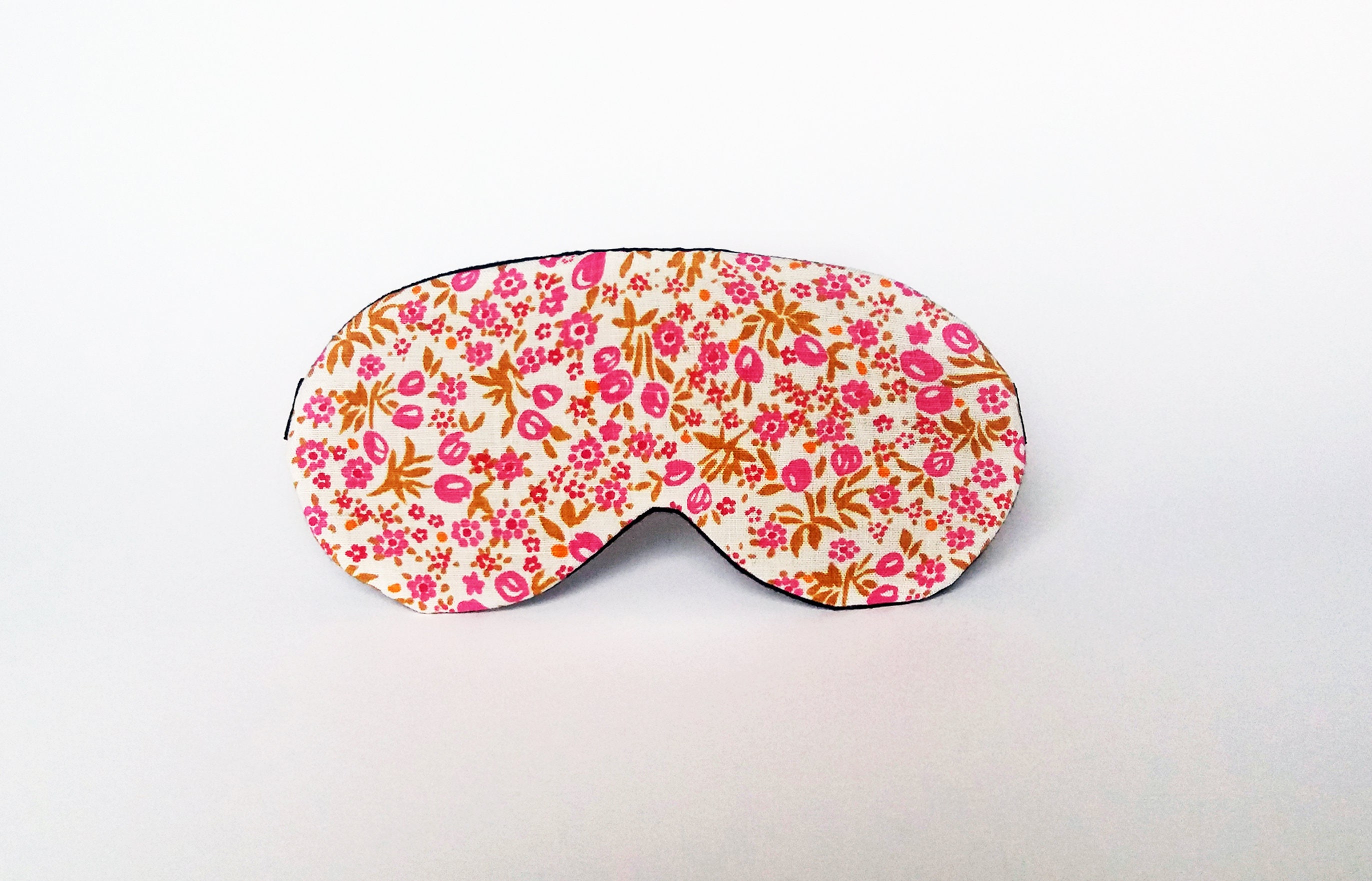 Eye Sleep Mask Organic Cotton Eye Pillow Floral Eye Mask Etsy UK