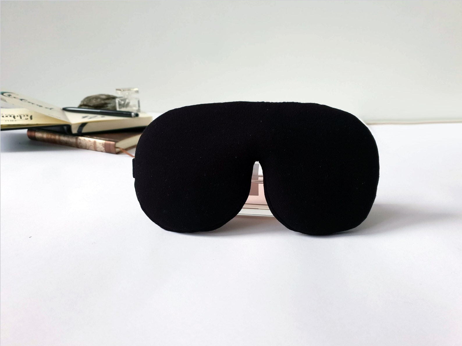 Best Everyday eye pillow Black eye mask Unisex sleeping Etsy