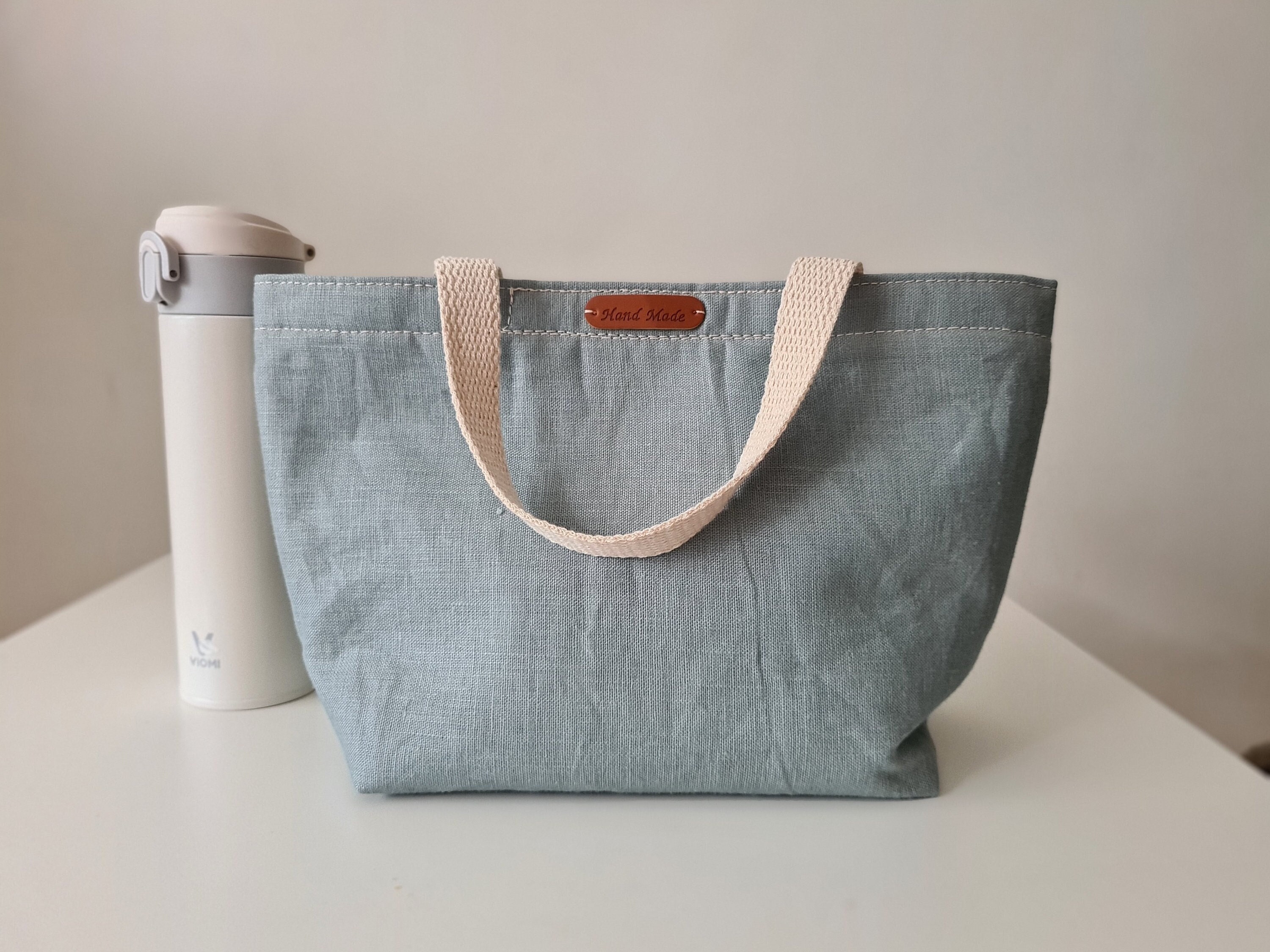 Organic Cotton Lunch Bag #tech #flow #gadget #gift #ideas #cool