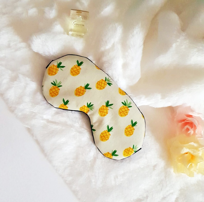 Eye Sleep Mask Fruit Summer Cute Eye Mask Organic Cotton Etsy