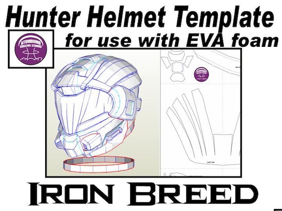 Destiny Hunter Helmet Pepakura