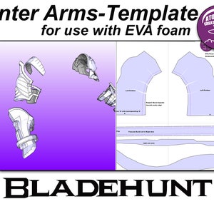 May include: A printable template for hunter arms, for use with EVA foam. The template includes a pattern for the arms, as well as instructions for assembly. The template is designed for use with EVA foam, a lightweight and durable material that is easy to work with. The template is perfect for creating your own custom hunter arms for cosplay or other projects.