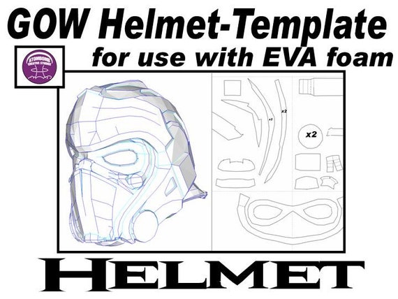 Eva foam gears of war armor cosplay templates Eva foam gears of war armor cosplay templates