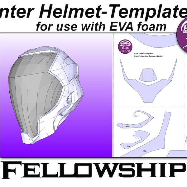 Destiny Hunter Cosplay Template - Etsy