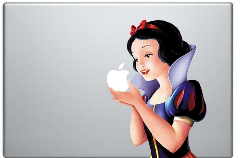 D125 Snow White Apple MacBook Vinyl Decal Sticker (11, 13, 15, & 17 inch Pro\/Air\/Retina)